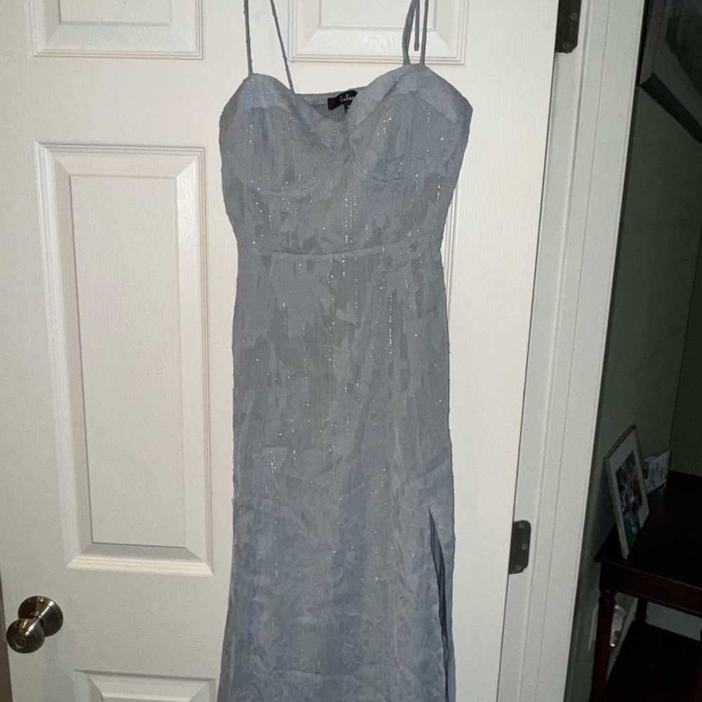 Lulu’s Blue Gray Dress